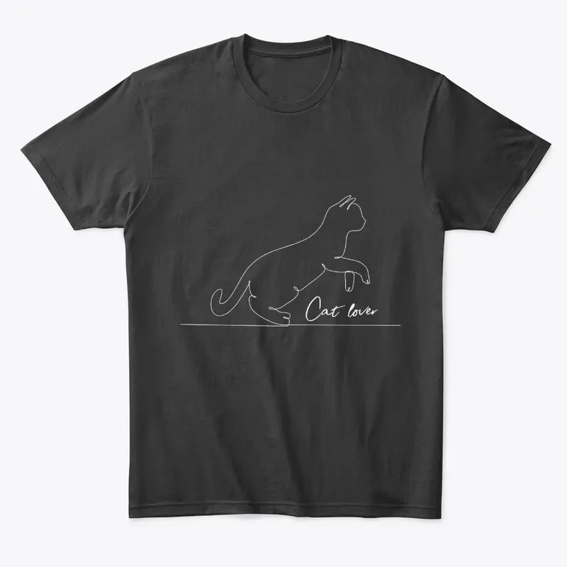 Cat lover gift for men and women t-shirt