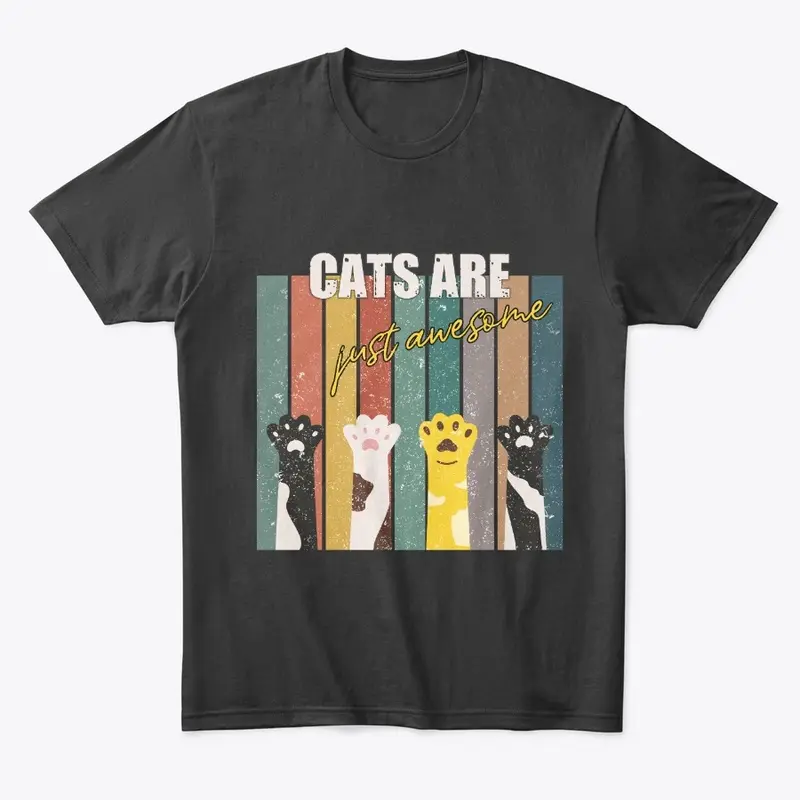 Cats are just awesome lover tshirt gifts